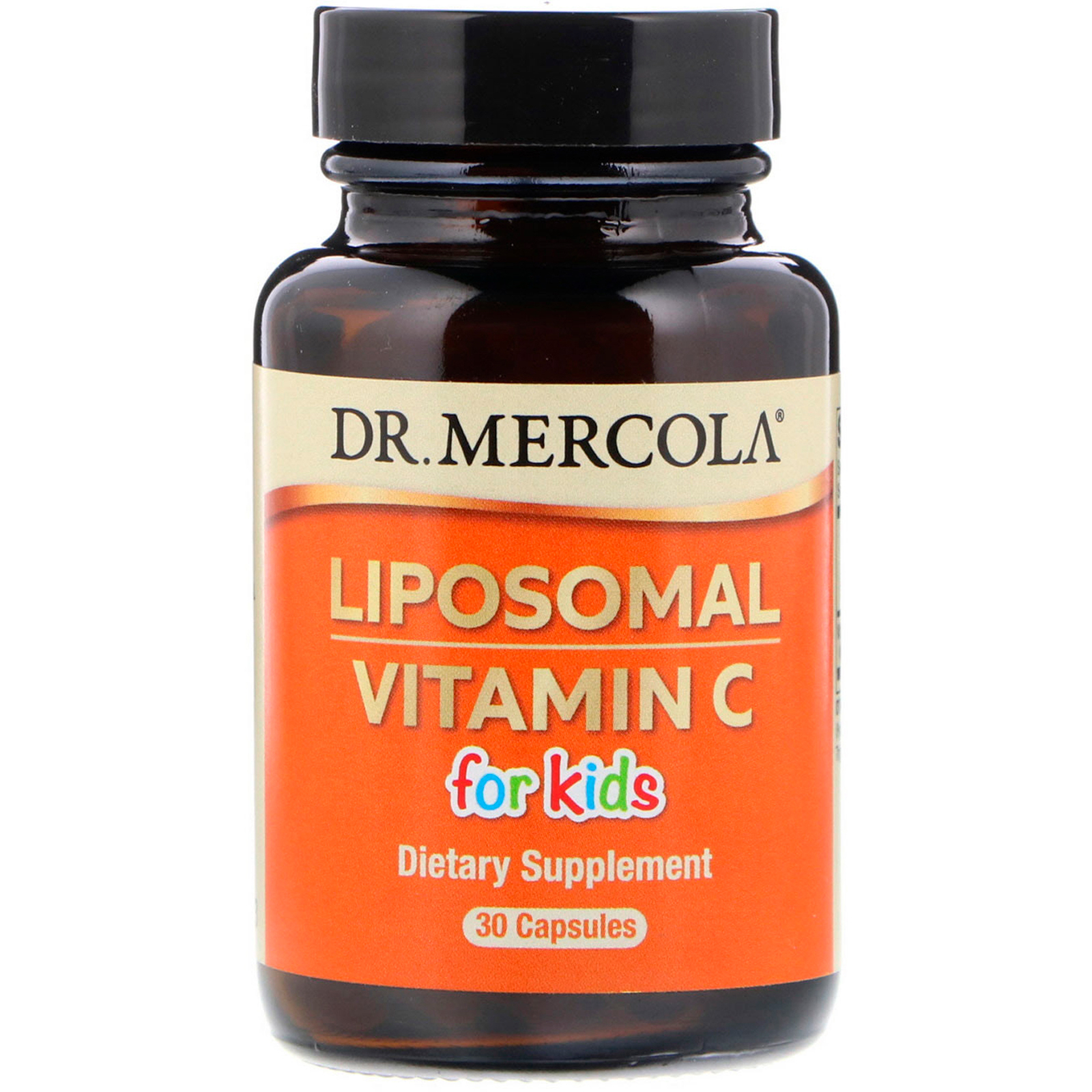 Вітамін С ліпосомальний для дітей Dr. Mercola Liposomal Vitamin C, 30 капсул (MCL-03149)