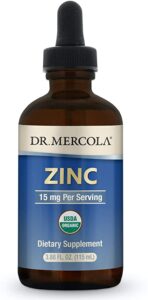 Цинк Dr. Mercola Zinc 15 мг, 115 мл (MCL-03343)