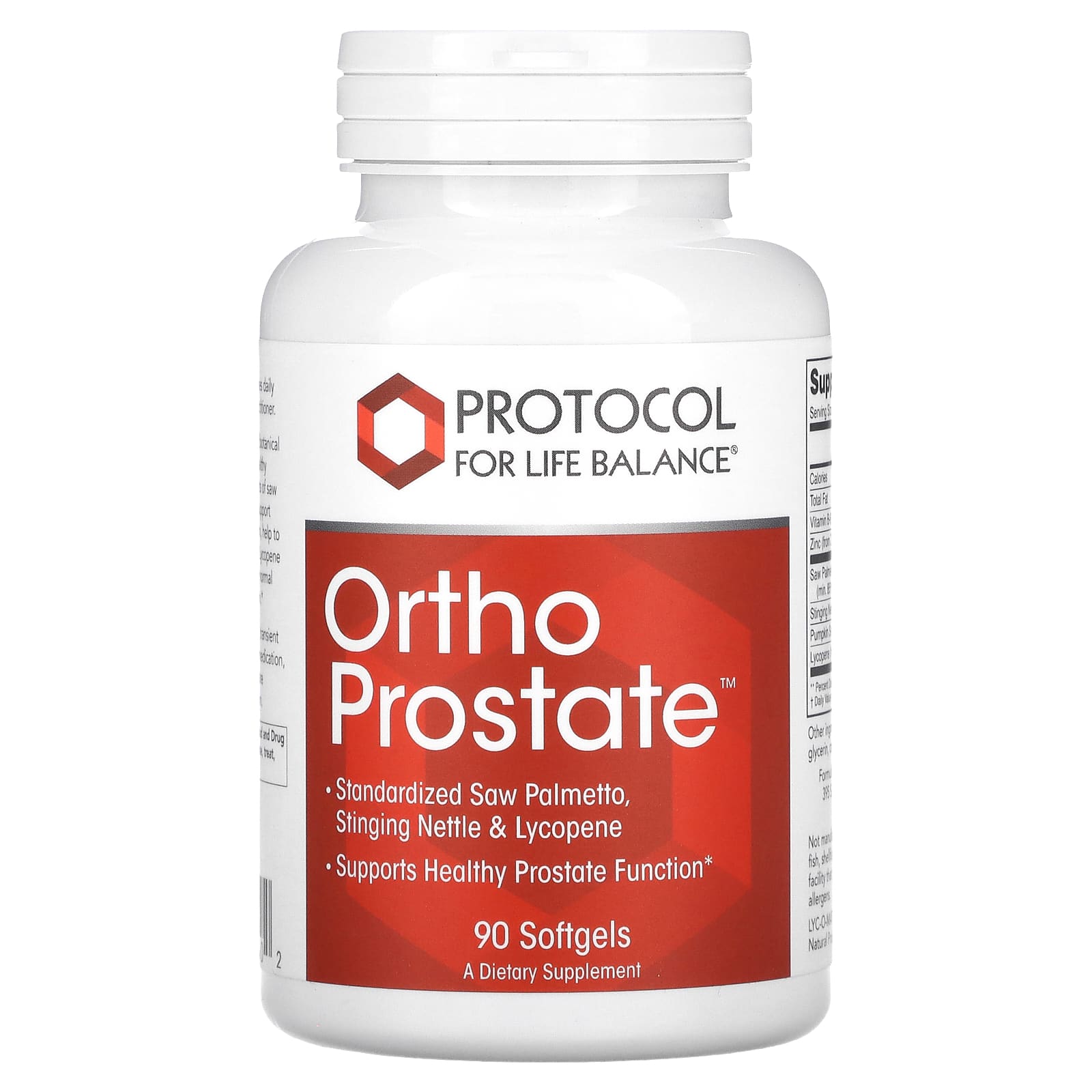 Підтримка простати Protocol for Life Balance Ortho Prostate, 90 гелевих капсул (PRT-13340)