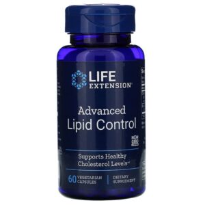 Рівень ліпідів Life Extension: вдосконалена формула (Lipid Control), 60 капсул (LEX-18286)