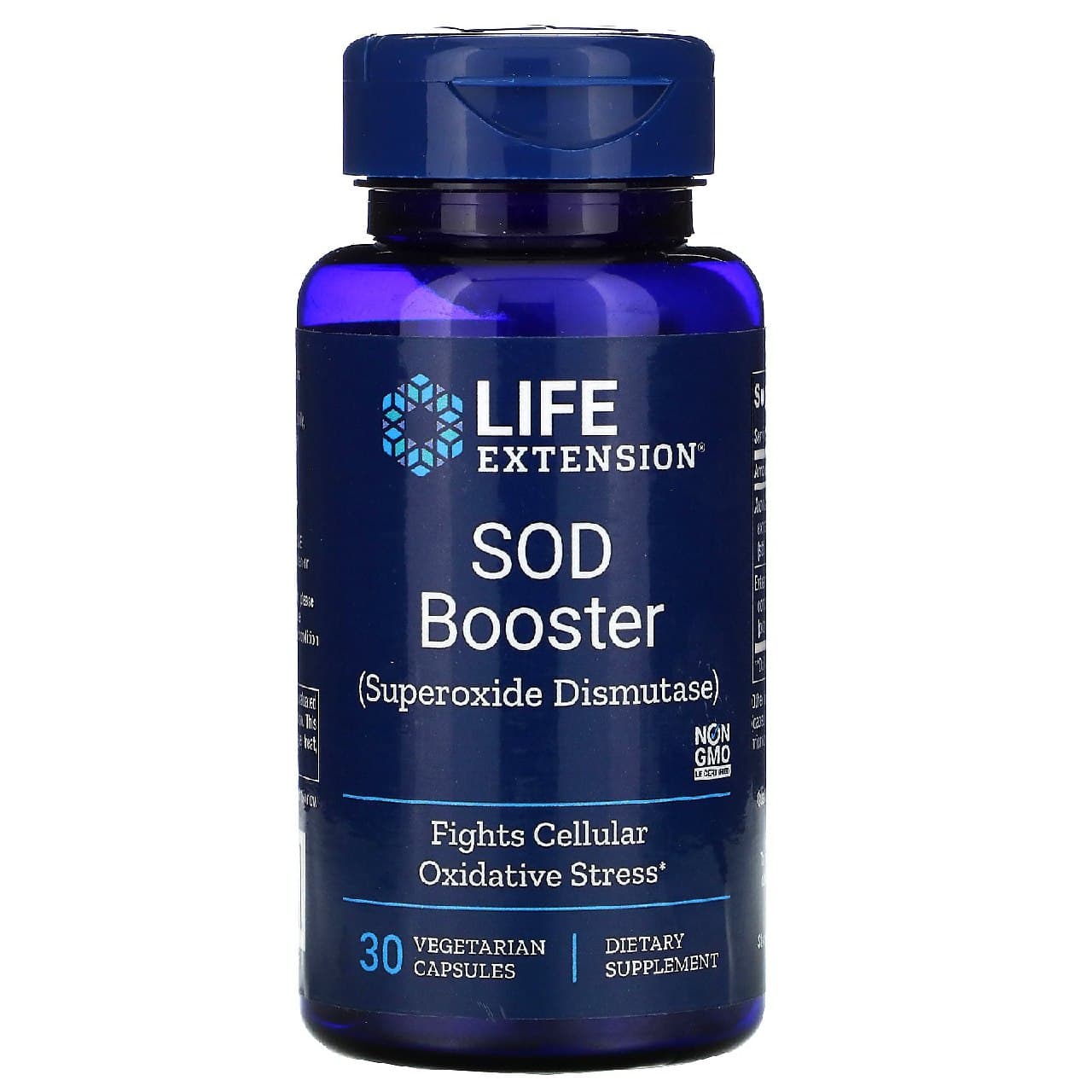 Супероксиддисмутаза Life Extension SOD Booster, 30 вегетаріанських капсул (LEX-23613)