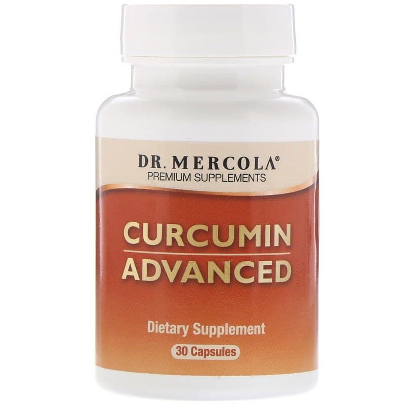 Куркумін Dr. Mercola Curcumin Advanced 500 мг, 30 капсул (MCL-01539)