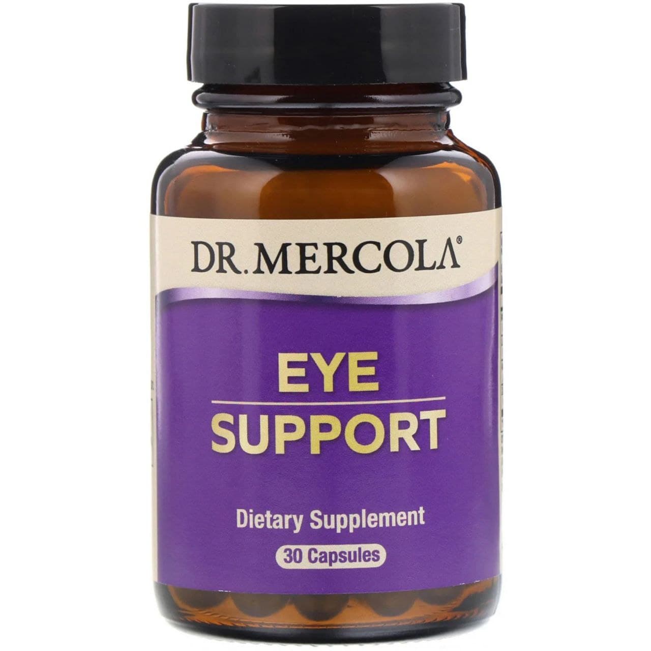 Вітаміни для очей з лютеїном Dr. Mercola Eye Support, 30 капсул (MCL-01235)