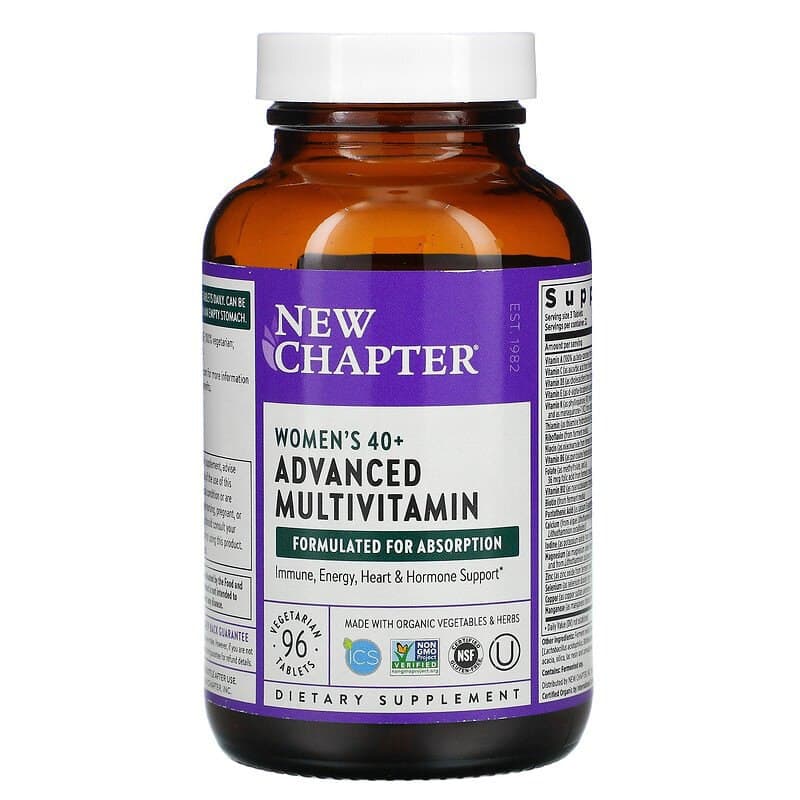 Мультивітаміни для жінок II 40+ New Chapter Woman II Multivitamin, 96 таблеток (NCR-00311)
