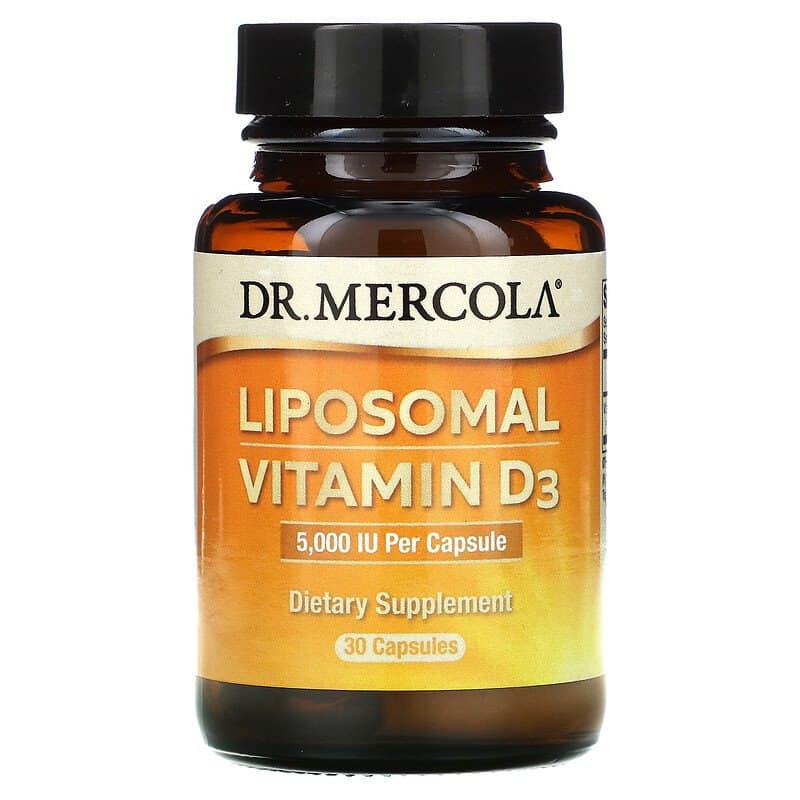 Вітамін Д ліпосомальний Dr. Mercola Liposomal Vitamin D 5000 МО, 30 капсул (MCL-01699)