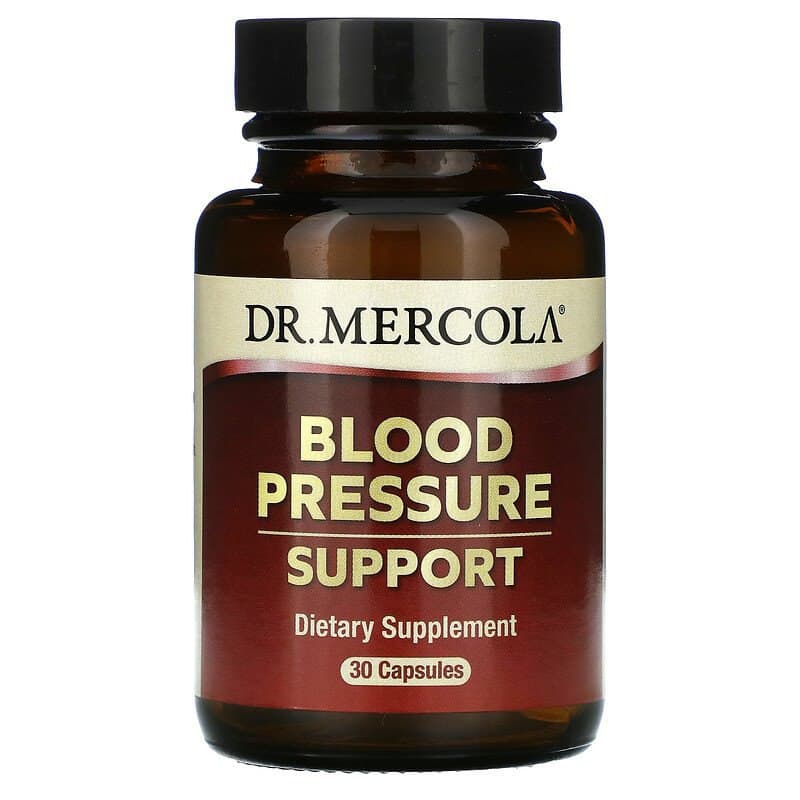 Підтримка артеріального тиску Dr. Mercola Blood Pressure Support, 30 капсул (MCL-01672)