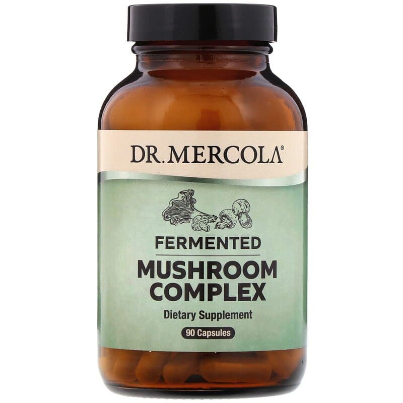 Комплекс грибів Dr. Mercola Mushroom Complex ферментований, 90 капсул (MCL-01458)