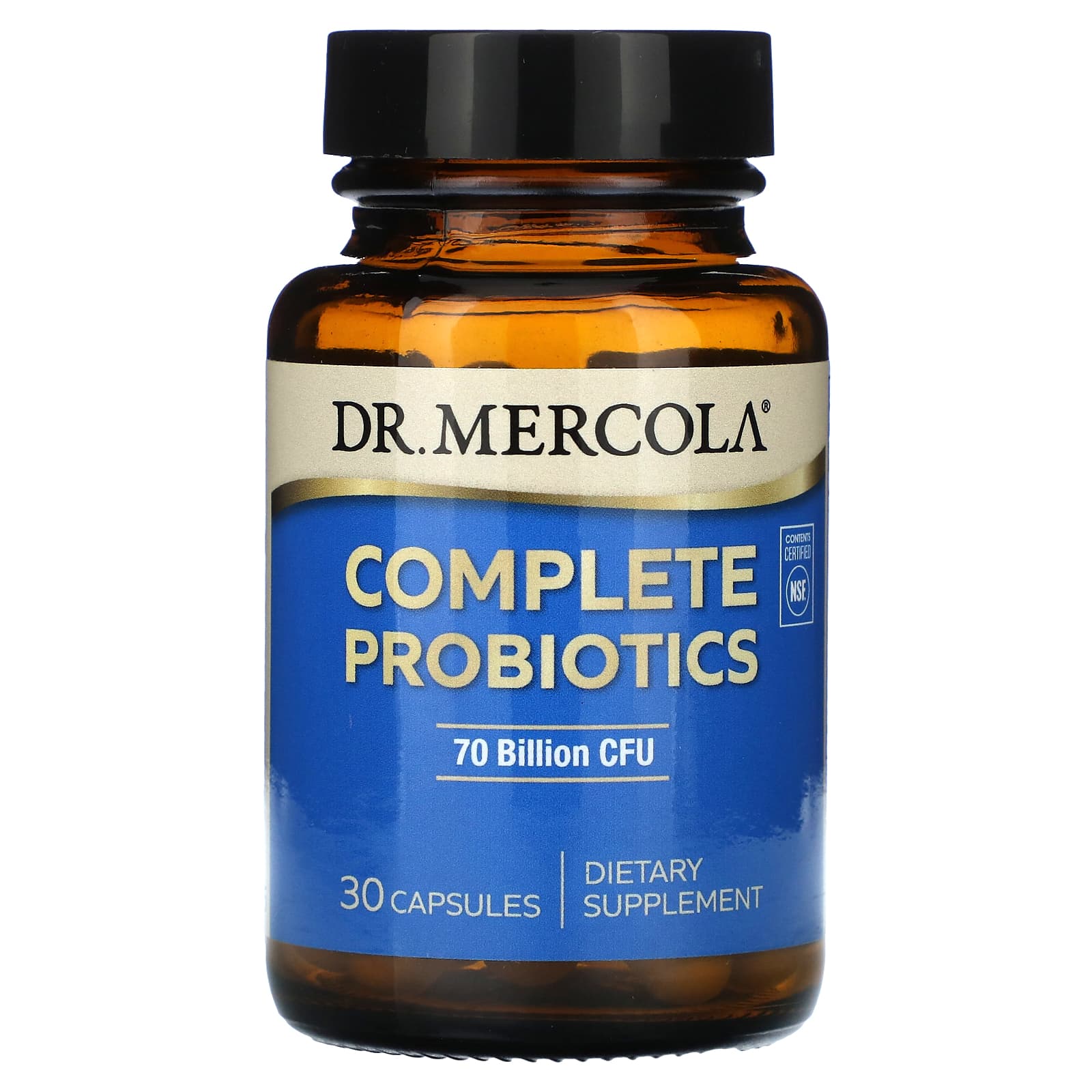 Пробіотик Dr. Mercola Complete Probiotics комплекс для травної системи, 30 капсул (MCL-01318)