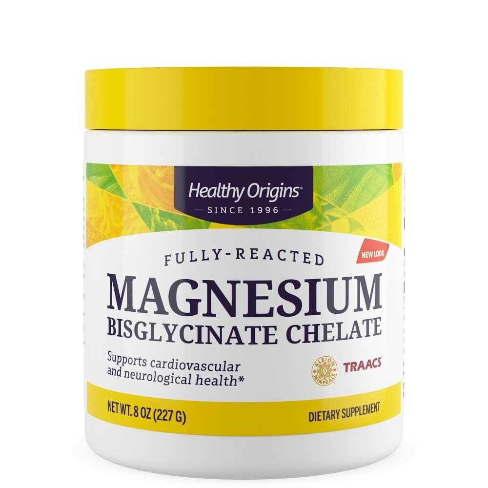 Магній хелат бісгліцинат Healthy Origins Magnesium, 227 грам (HOG-39529)