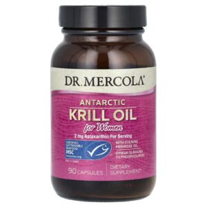 Жир криля для жінок Dr. Mercola Krill Oil антарктичний, 90 капсул (MCL-01028)