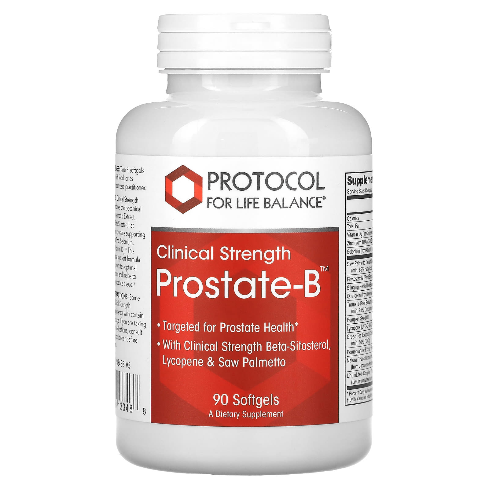 Підтримка простати Protocol for Life Balance Prostate-B клінічна ефективність, 90 гелевих капсул (PRT-13348)