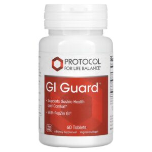 Підтримка кишкової мікрофлори Protocol for Life Balance GI Guard AM, 60 таблеток (PRT-13345)