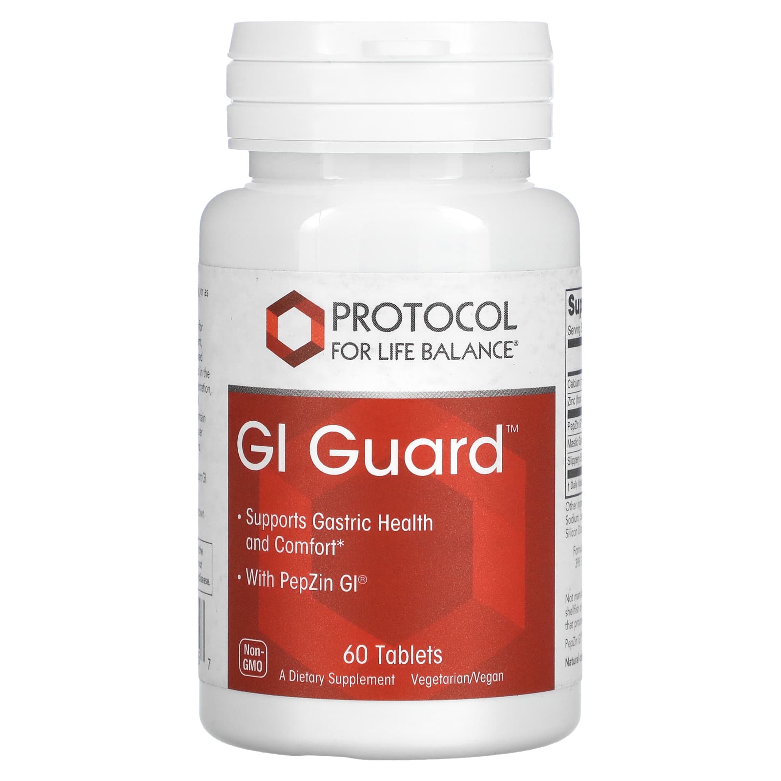 Підтримка кишкової мікрофлори Protocol for Life Balance GI Guard AM, 60 таблеток (PRT-13345)