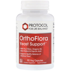 Підтримка кишкової мікрофлори Protocol for Life Balance OrthoFlora Yeast Support, 90 кап. (PRT-13308)