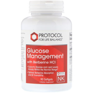 Регулювання рівня глюкози з берберин гідрохлоридом Protocol for Life Balance Glucose Management, 90 капсул (PRT-14600)