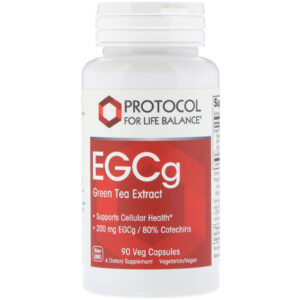 Екстракт зеленого чаю Protocol for Life Balance EGCg Green Tea 200 мг, 90 вегетаріанських капсул (PRT-14704)