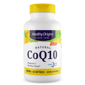 Коензим Q10 Healthy Origins Kaneka Q10 (CoQ10 Gels) 100 мг, 60 капсул (HOG-35016)