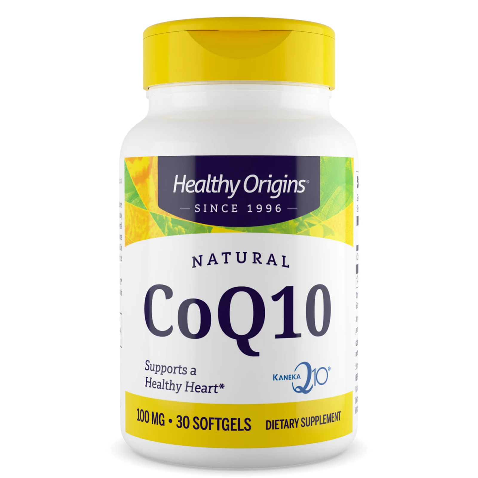 Коензим Q10 Нealthy Origins Kaneka Q10 (CoQ10) 100 мг, 30 капсул (HOG-35015)