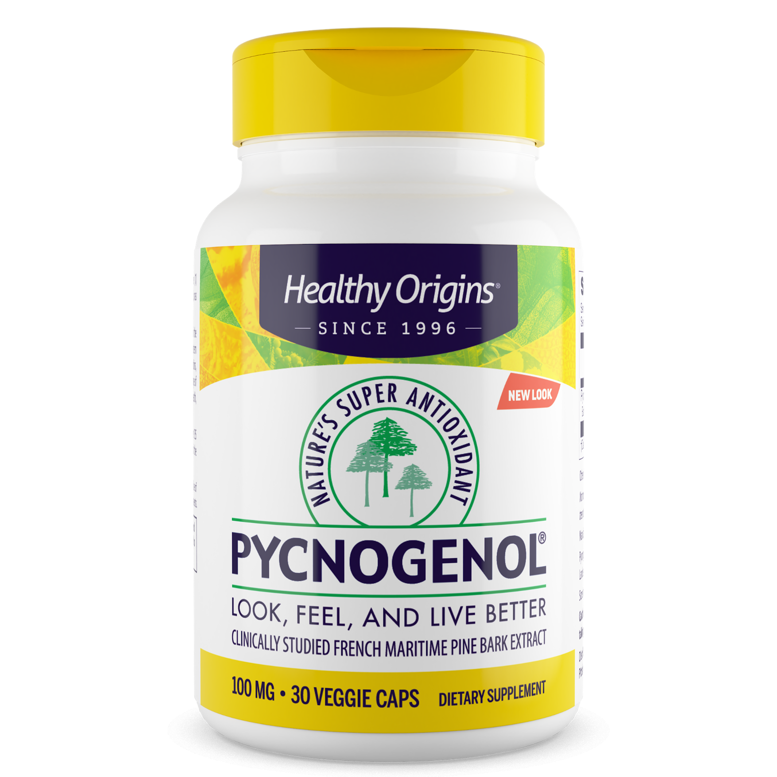 Пікногенол Healthy Origins Pycnogenol 100 мг, 30 кап. (HOG-41371)