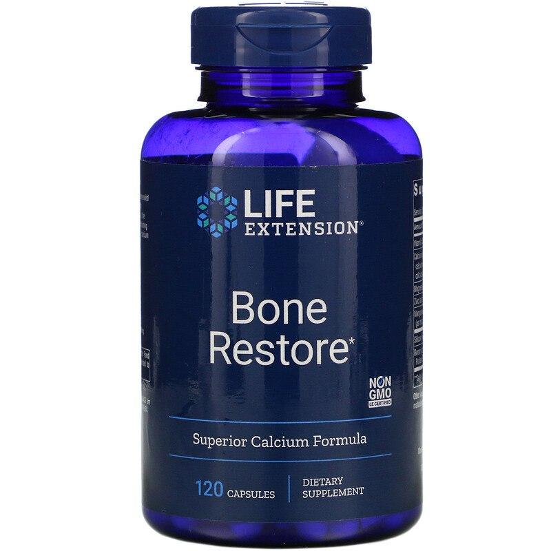 Вітаміни для кісток Life Extension Bone Restore, 120 капсул (LEX-17261)