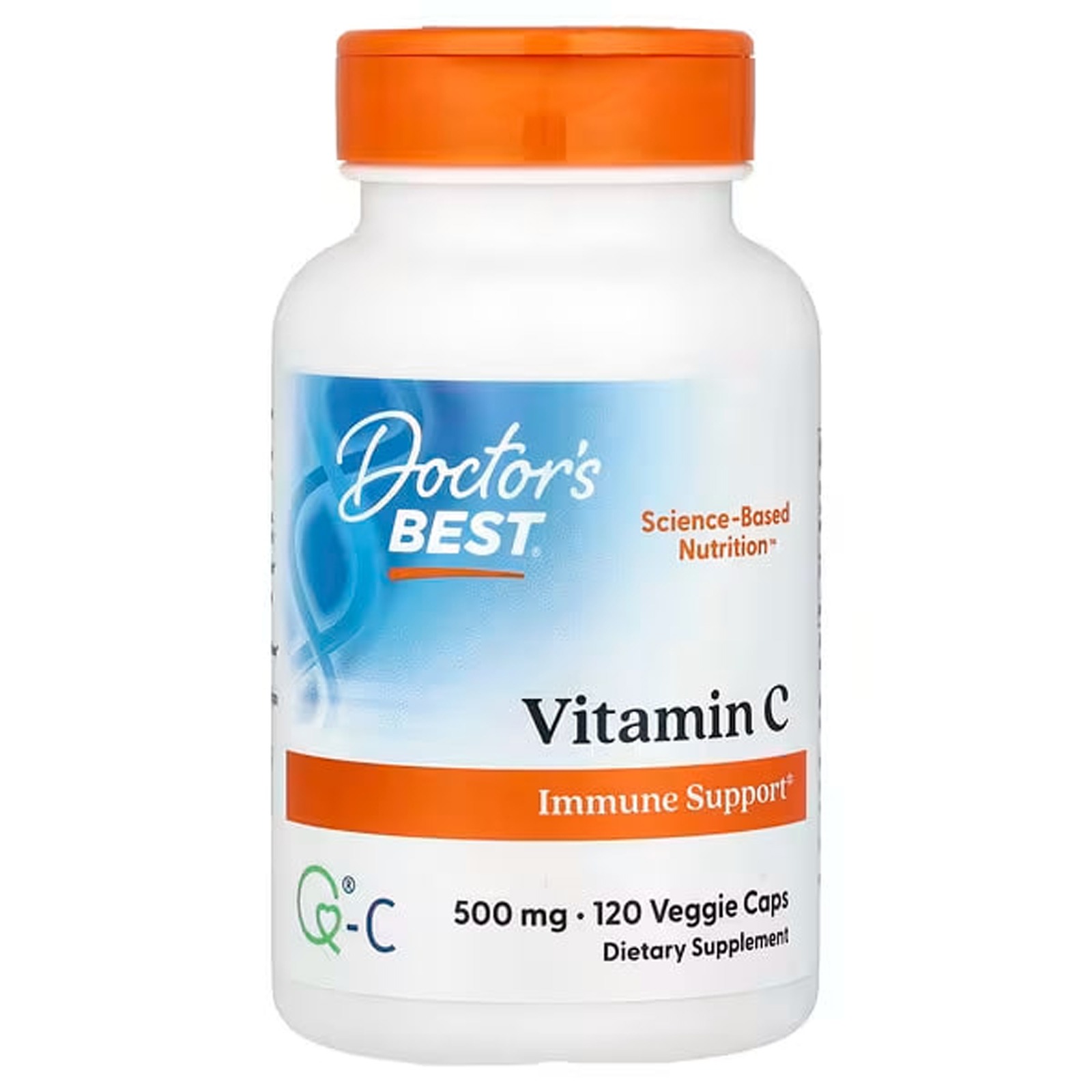 Вітамін С Doctor's Best Vitamin C 500 мг, 120 капсул (DRB-00256)
