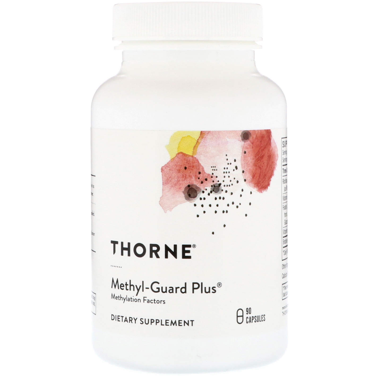 Вітаміни для мозку Thorne Methyl-Guard Plus, 90 капсул (THR-78901)