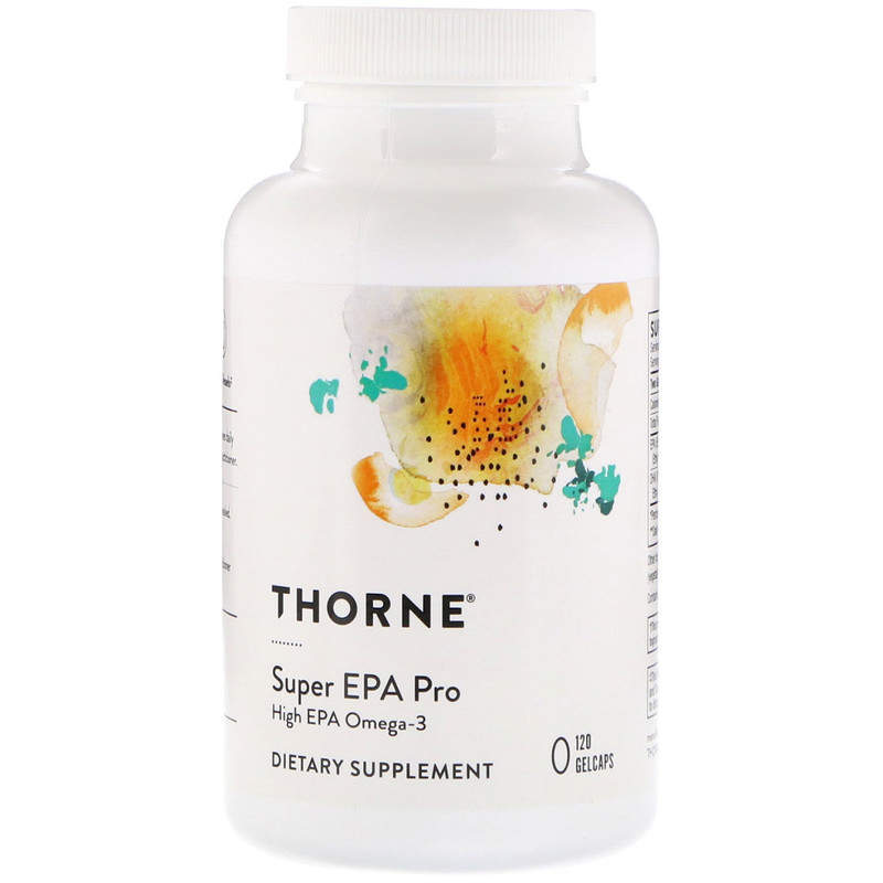 Концентрат Омега-3 Thorne Super EPA Pro, 120 кап.(THR-61001)