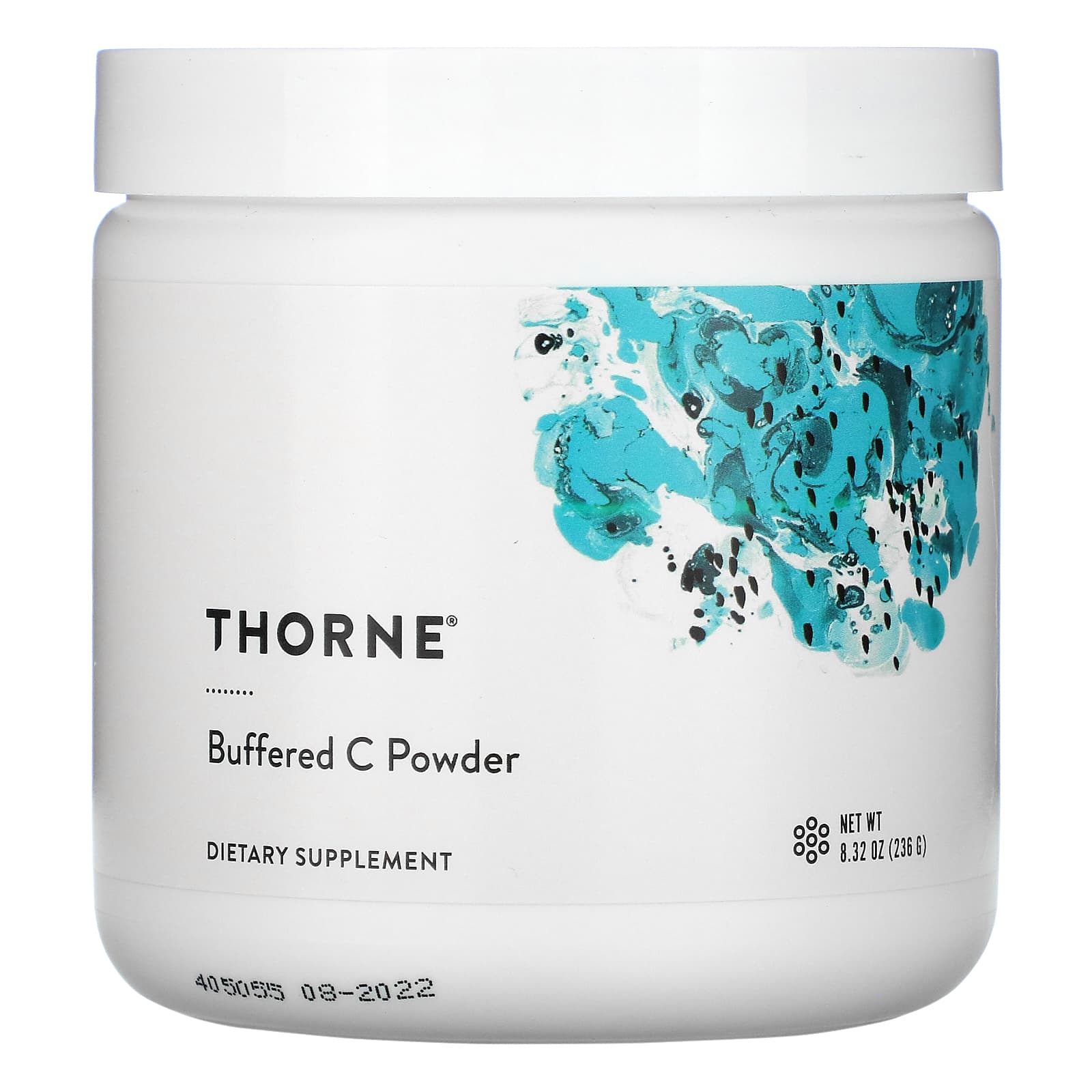 Вітамін С Thorne Buffered C Powder буферізований порошок, 236 г. (THR-15502)
