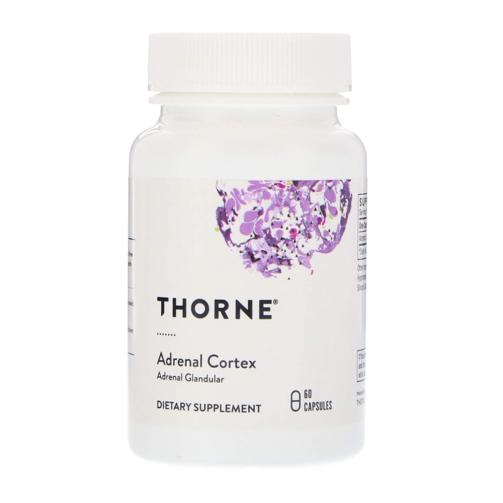 Адренал Thorne підтримка наднирників Adrenal Cortex, 60 капсул (THR-80303)