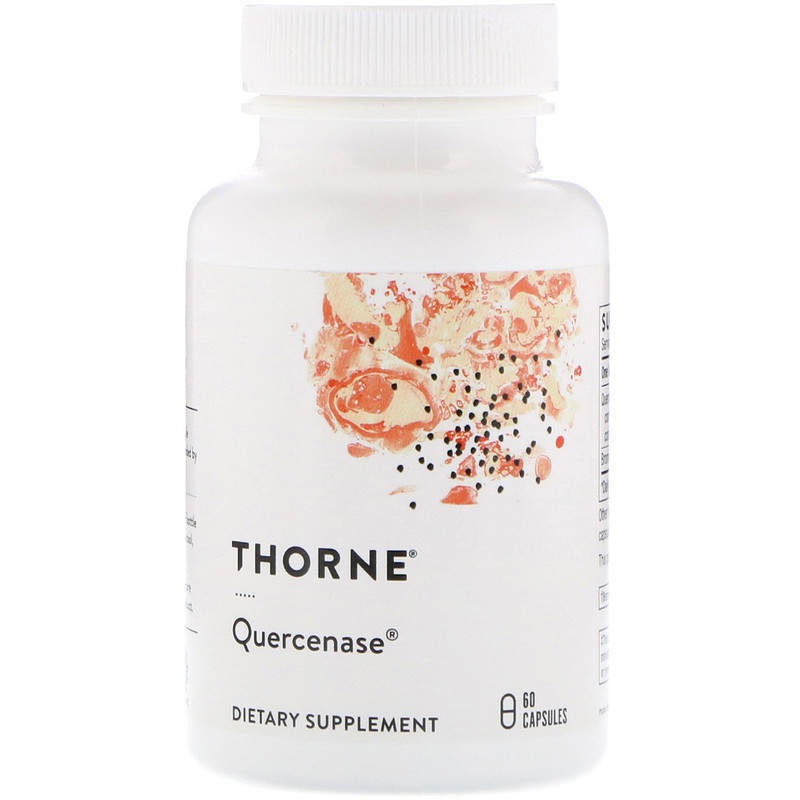 Кверцетин (Quercenase) Thorne, 60 капсул (THR-33202)