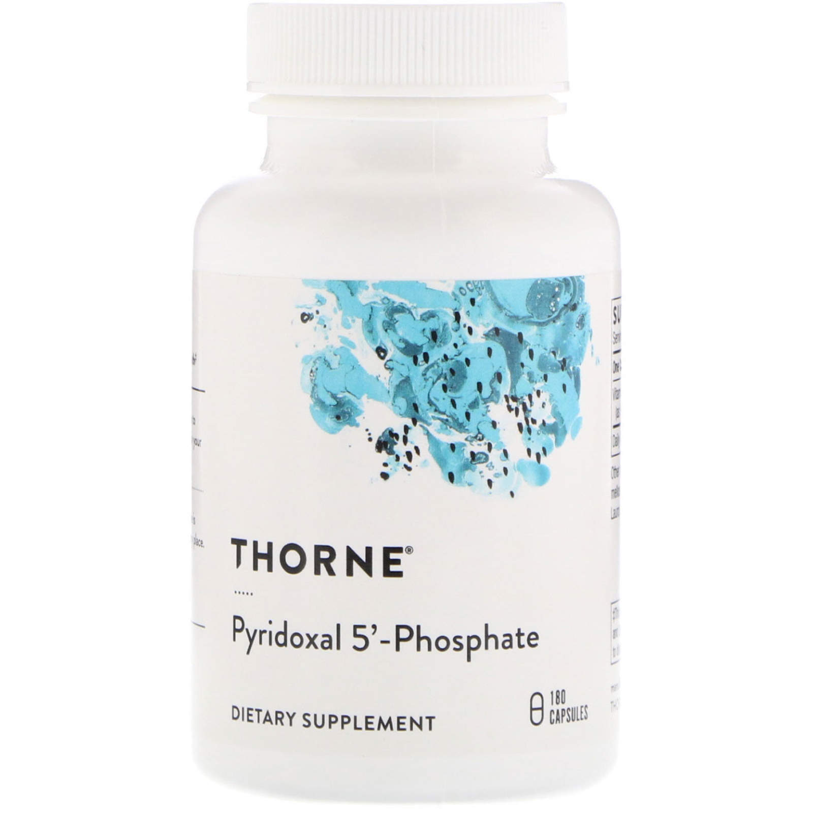 Вітамін В6 (піридоксин) Thorne Pyridoxal 5'-Phosphate, 180 капсул (THR-12603)