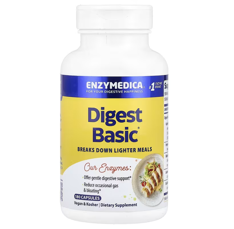 Ферменти для травлення Enzymedica Essential Enzyme Formula 180 капсул (ENZ-29011)