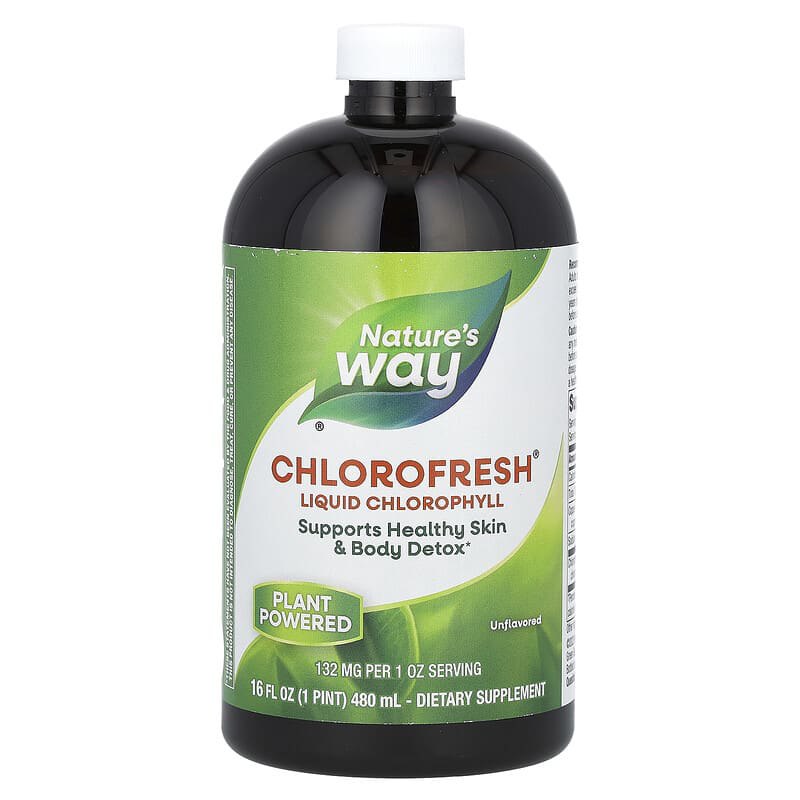 Хлорофіл Nature's Way Chlorofresh рідкий без смаку, 480 мл (NWY-03502)