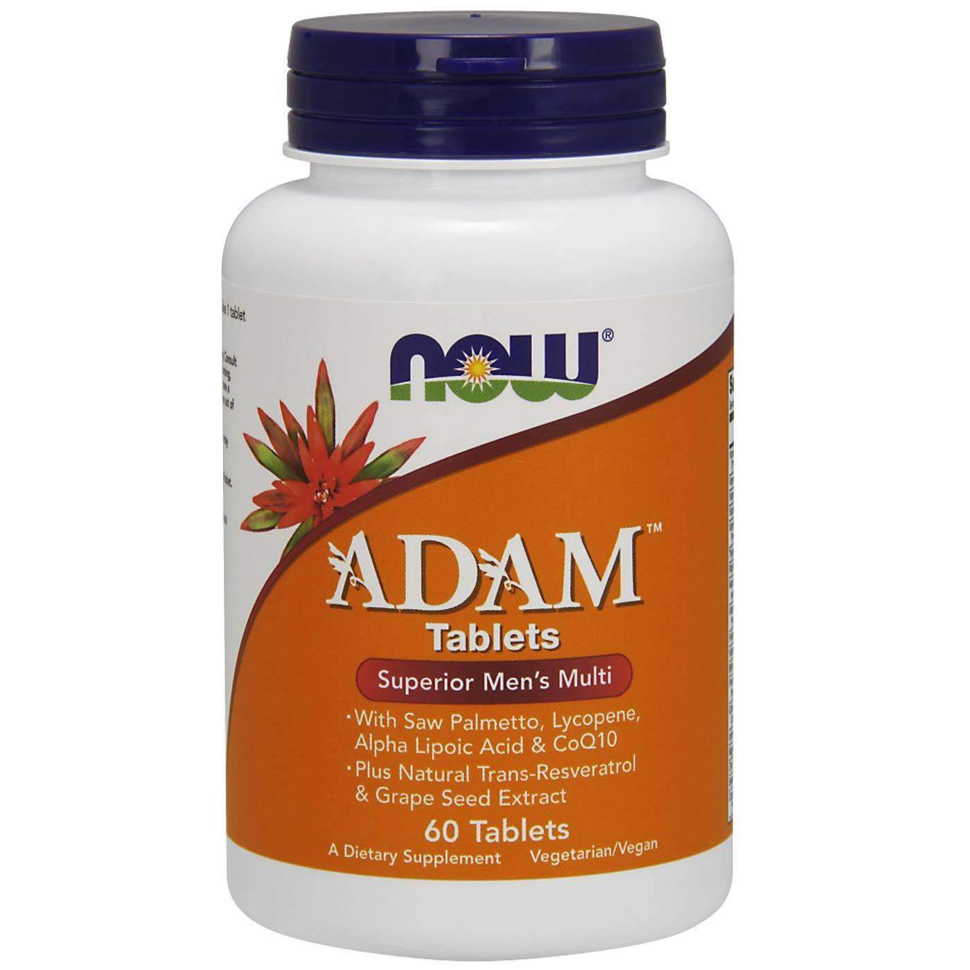 Вітамінний комплекс Адам Now Foods Adam Men's Multi для чоловіків, 60 таблеток (NOW-03875)
