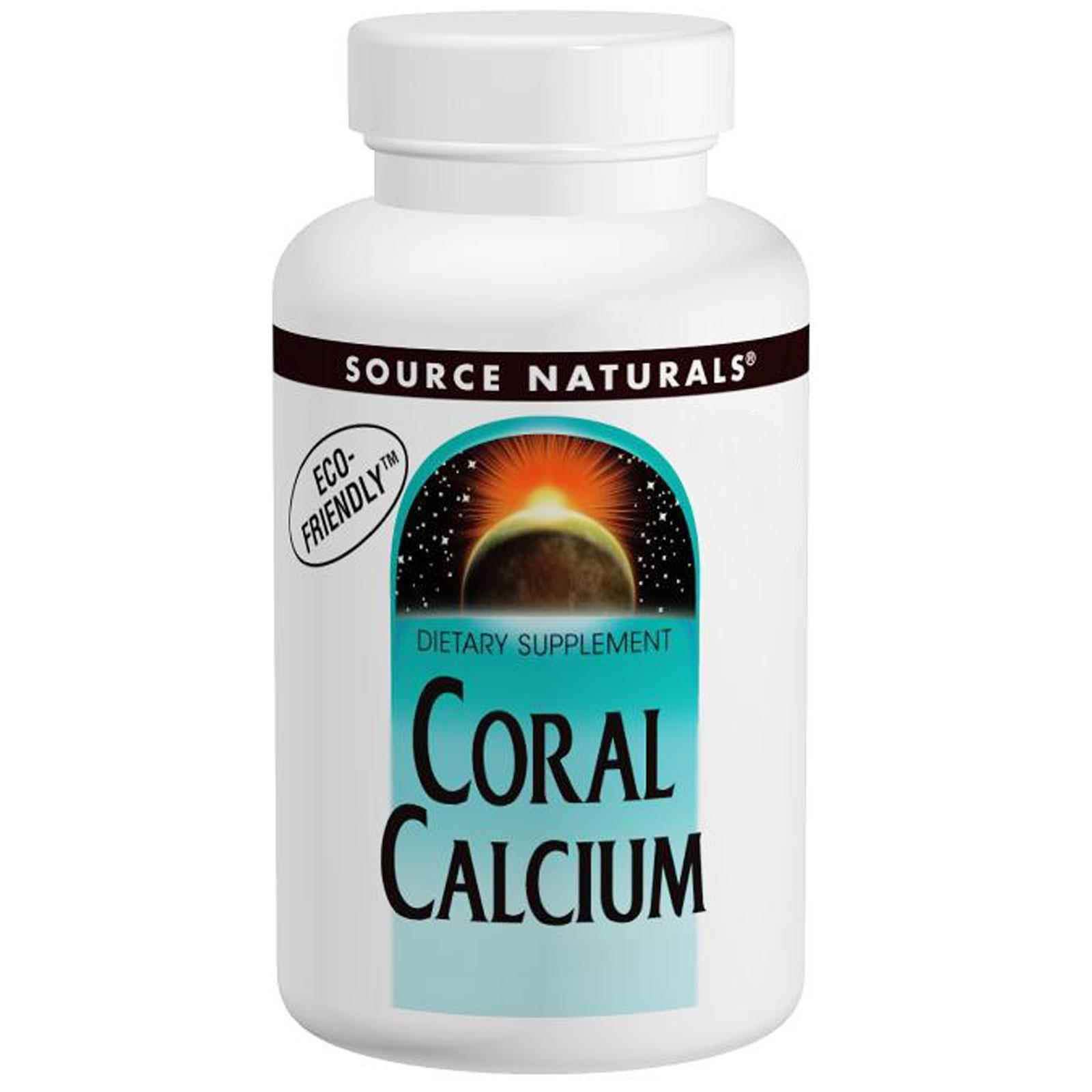 Кораловий кальцій Source Naturals Coral Calcium 600 мг, 120 кап.(SNS-01585)