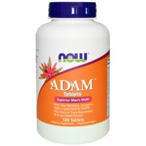 Вітамінний комплекс Адам Now Foods (Adam, Men's Multi), 120 таблеток (NOW-03876)