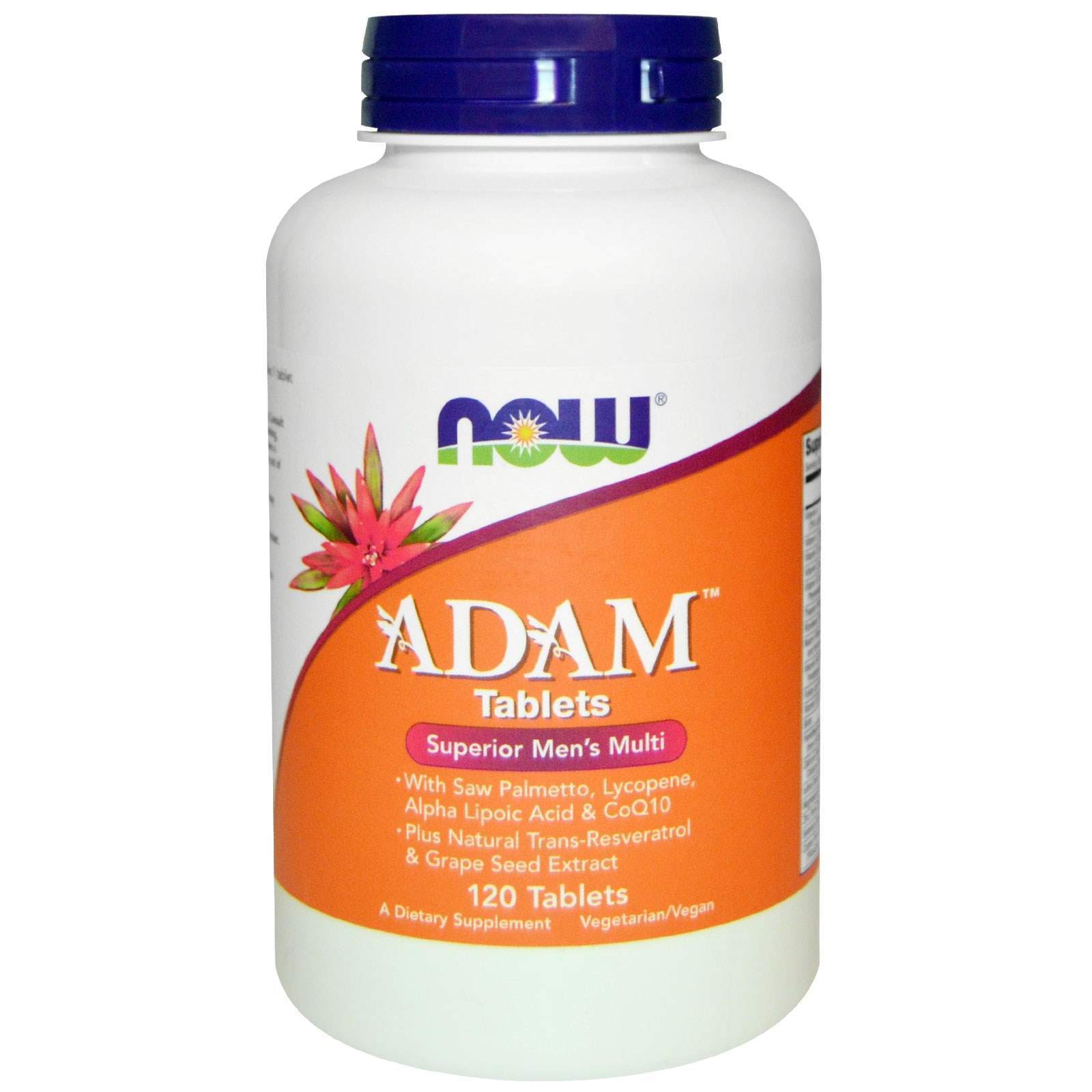 Вітамінний комплекс Адам Now Foods (Adam, Men's Multi), 120 таблеток (NOW-03876)