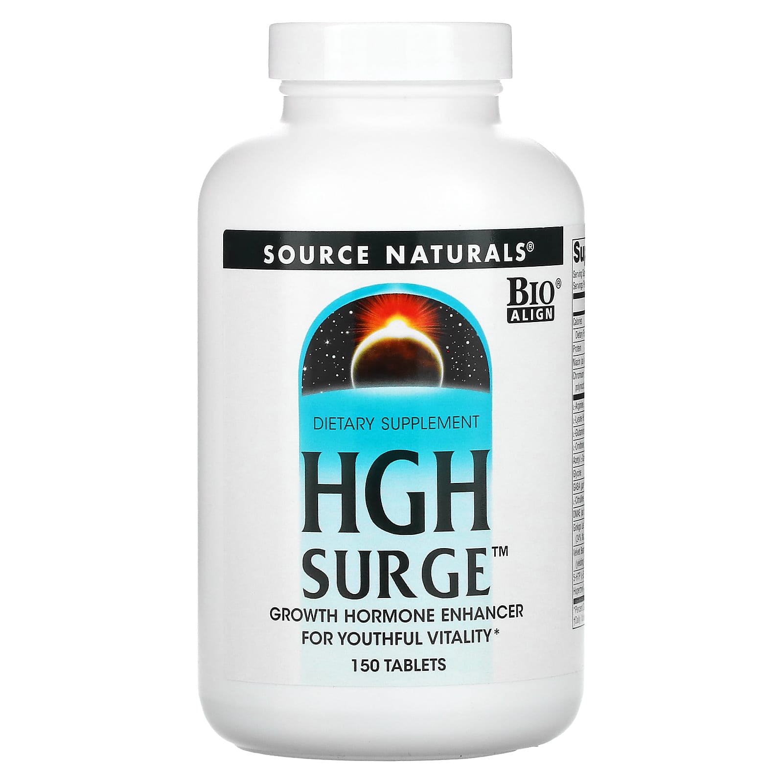 Гормон росту Source Naturals HGH Surge, 150 таблеток (SNS-01704)