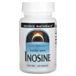 Інозин Source Naturals Inosine 500 мг, 60 таблеток (SNS-00652)