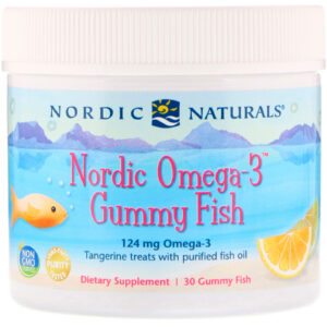 Риб’ячий жир для дітей (мандарин), Omega-3 Gummy Fish, Nordic Naturals, 30 желе