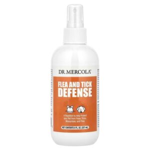 Спрей від паразитів у тварин, Flea and Tick Defense, Dr. Mercola, 237 мл.