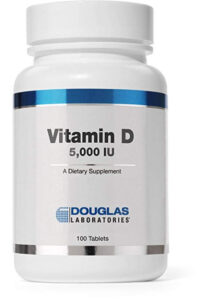 Доповнений вітамін D, Vitamin D (5,000 МО), Douglas Laboratories, 100 таблеток