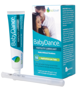 Змазка (лубрикант) для підвищення фертильності, BabyDance Fertility Lubricant, Fairhaven Health, 1 багаторазовий тюбик (40 г) з 10 одноразовими аплікаторами