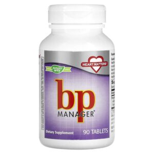Підтримка кров’яного тиску, bp Manager, Nature’s Way, 90 таблеток