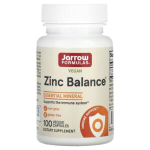 Цинк баланс, Zinc Balance, Jarrow Formulas, 100 капсул