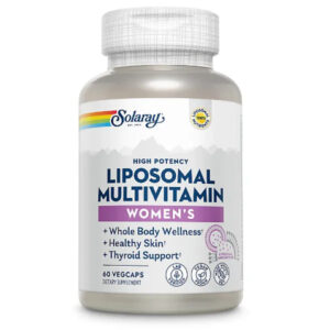 Мультивітаміни для жінок, Women’s Liposomal Multivitamin, Solaray, ліпосомальні, 60 вегетаріанських капсул